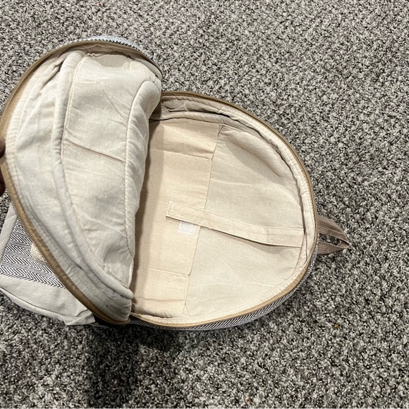 Hemp- Cotton backpack. - Picture 7 of 9
